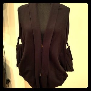 Oversized black Bebe sweater